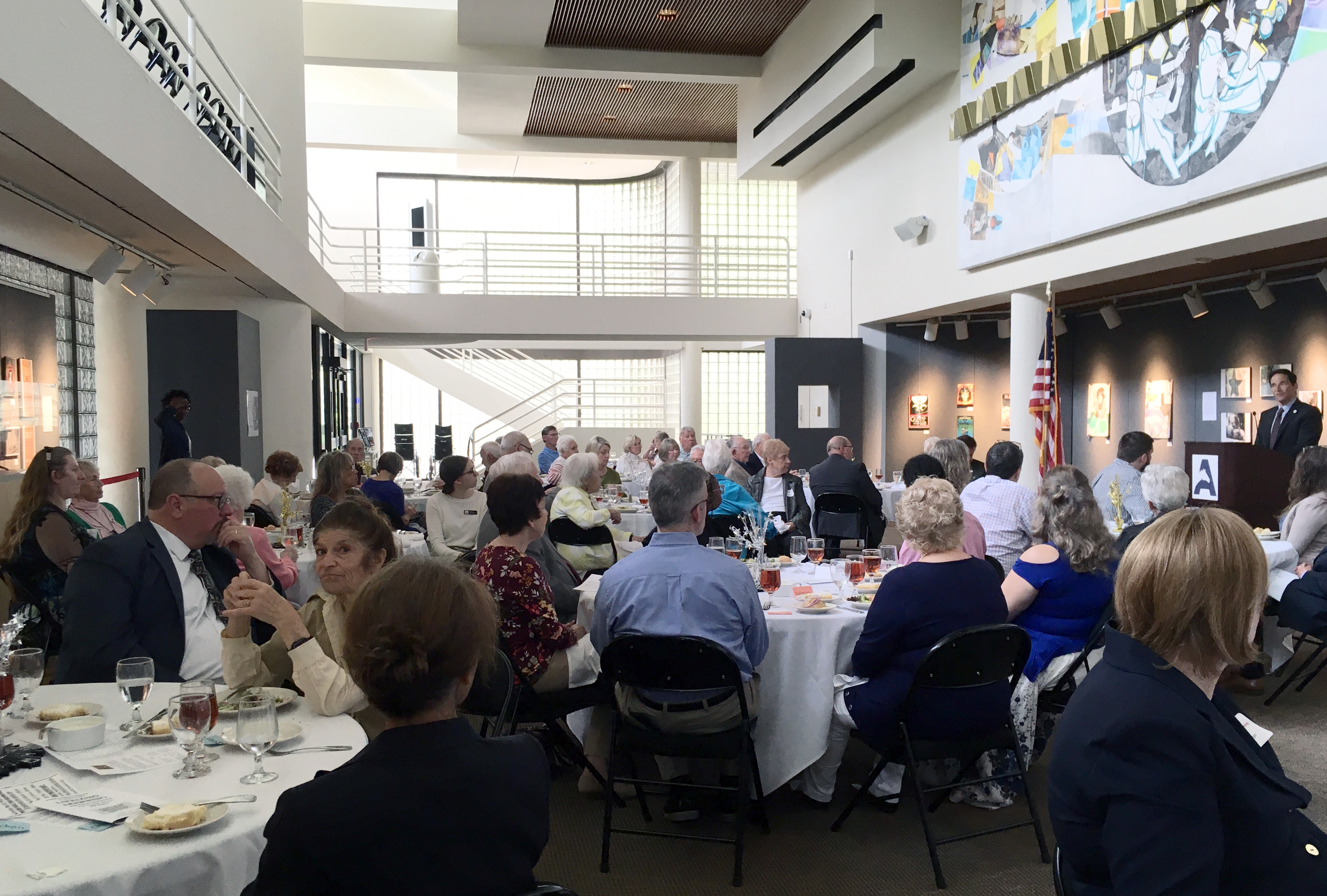 View of the 2023 Kauffman luncheon attendees (2026 picture not available)
